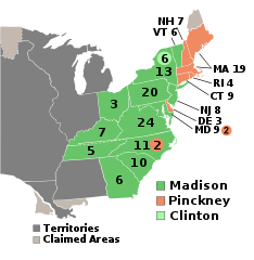 1808 election map