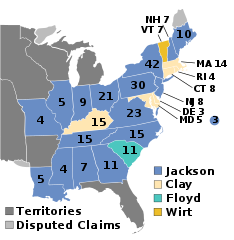 1832 election map