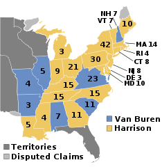 1840 election map