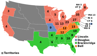 1860 election map