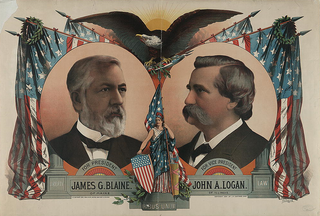 Republican ticket 1884