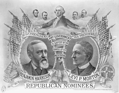 Republican ticket 1888