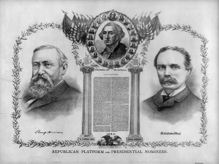 1892 Republican poster