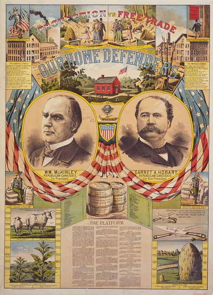 1896 Republican ticket