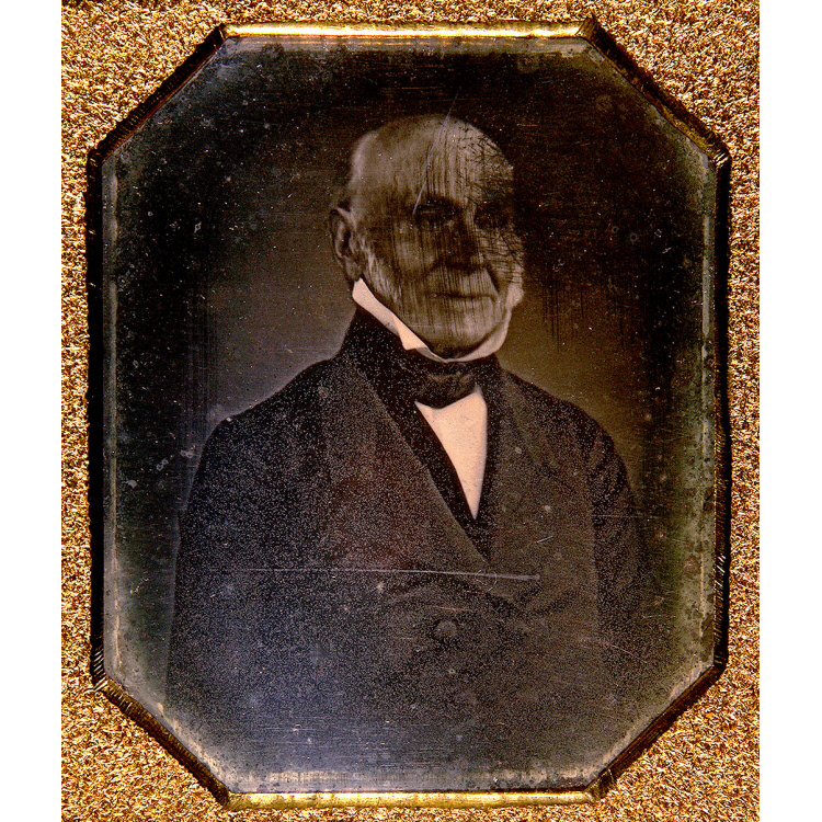 Earliest surviving photo of John Quincy Adams