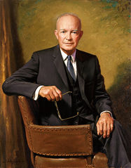 Eisenhower's official White House portrait
