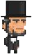 Abraham Lincoln Pixel Art