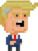 Donald Trump Pixel Art